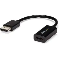 StarTech.com DP2HD4KS Videokaapeli-adapteri 0,15 M DisplayPort 1.2 HDMI 1.4, musta