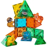 Playbox Magneettiset Laatat Safari 38 Osaa
