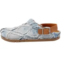 Art unisex. 12024S1H7003_0MU Clogs 2024S Kassel blue (40), Fabric, Flat, None, Casual