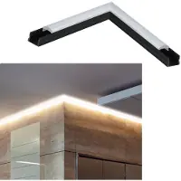 Eglo 98939 - Kulmaprofiili LED-nauhoille SURFACE 17x20x110 mm