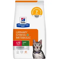 Hill's Pet Nutrition 2x11kg c/d Urinary Stress + Metabolic kissanruoka