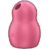 Satisfyer Pro To Go 1 - ladattava klitoriskiihotin ilmapulssi - punainen