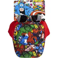 Marvel Lippalakki & Aurinkolasit, Punainen