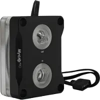 Thermal Grizzly Mycro Direct-Die Pro RGB V1 G1/4" AM5 ARGB Direct-Die-jäähdytin, musta, hopea