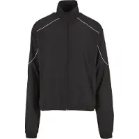 Urban Classics Välikausitakki musta / valkoinen