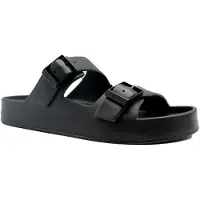 Calvin Klein Pistokkaat 'Double Strap EVA' musta