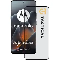 Tactical Motorola Signature Glass Shield 5D Panssarilasi - musta reuna