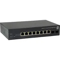 LevelOne GEP-1051, Hallittu, L2/L3/L4, Gigabit Ethernet (10/100/1000), Power over Ethernet -tuki, Telineasennus