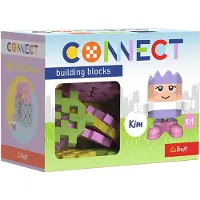 Trefl byggklossar Connect Pocket 35 Kim 62003