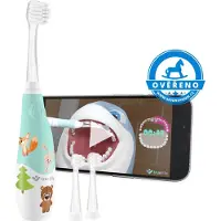 TrueLife SonicBrush Baby G akkukäyttöinen lasten hammasharja + 2 vaihtopäätä lapsille 1 kpl