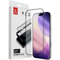 Crong 3D Armor Glass - karkaistusta lasista valmistettu iPhone 17 + asennuskehys