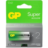 GP Super Pile LR14 (C) alkalinen 1.5 V 2 kpl