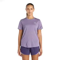 New Balance Women's Athletics Short Sleeve naisten lyhythihainen paita, välikerros