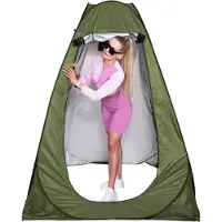 Springos Pukukoppi - - Pop-up teltta - 120 x 120 x 190 cm - Polyesteri - Kuljetussalkku mukana