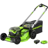 Greenworks Akkukäyttöinen ruohonleikkuri itsevetävä GD60LM51SPK4; 60 V; 1x4,0 Ah akku