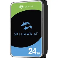 Seagate SkyHawk AI 3.5" 24 Tt, 7200 RPM, 512 MB, 550 WRL, SATA III -kovalevy (valvontakäyttöön)