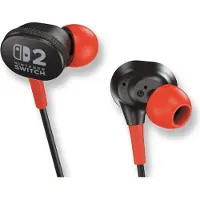 PowerA Wired Earbuds for Nintendo Switch 2- Black
