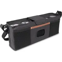 Wonderfold W4 Vaunulaukku + 4 Mukitelinettä, Musta