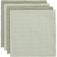 Pippi Organic Cloth Muslin (4-Pack) - Green - 65X65CM