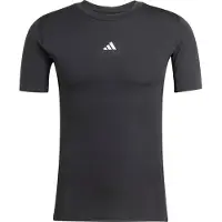 Adidas Baselayer T-paita Techfit - Musta, koko Small