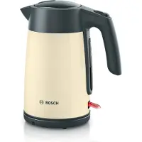Bosch TWK7L467, 1,7 L, 2400 W, Shampanja, Ruostumaton teräs, Veden tason ilmaisin, Ylikuumenemissuoja