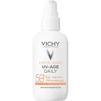 VICHY Capital Soleil UV-Age Daily ikääntymistä ehkäisevä fluidi SPF 50+ 80 ml