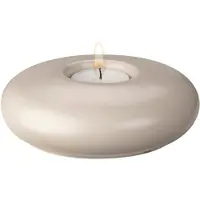 Scandi Living Stone lyhty Ø13 cm Beige