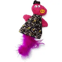 Dogman Cat Toy Pig with Catnip 10x24cm