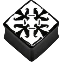 Wildcat White Anchors Square Plug - 14,0 mm