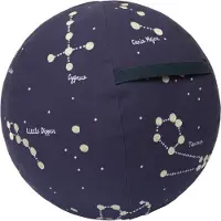 Ferm Living Ottomaani - 50 cm - Tähdistö - Dark Blue - - OneSize - Ottomaanit