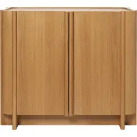 Ferm Living Tilu Lipasto 90x103 Cm Natural Oak - Senkit ja sivupöydät Tammi - 1104273075