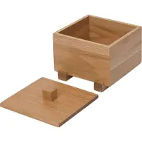 Ferm Living Moku vati Käsittelemätön tammi, 10×11×9,5 cm