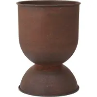 Ferm Living Hourglass ruukku, pieni Ø30 cm Ruoste