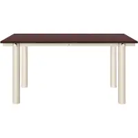 Ferm Living Atura Ruokapöytä 90x160 Cm Vaalea Kashmirinvärinen / Burgundinpunainen - Ruokapöydät & Baaripöydät Teräs Cashmere - 1104273611
