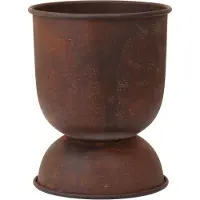 Ferm Living Hourglass ruukku extra small Ø21 cm Ruoste