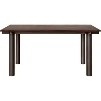 Ferm Living Atura Ruokapöytä 90x160 Cm Dark Chocolate / Tummapetsattu - Ruokapöydät & Baaripöydät Tammi Dark Oak - 1104273616