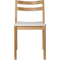 Ferm Living Boda tuoli Verhoiltu istuin, tammi-off-white