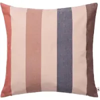 Ferm Living Strand Ulkotyyny 50x50 Cm Mocha / Indigonsininen - Ulkotyynyt Polyesteri Mokka - 1104272711