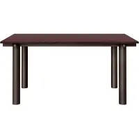 Ferm Living Atura ruokapöytä Tumma suklaa-burgundy, 90x160 cm