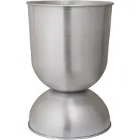 Ferm Living Hourglass ruukku, suuri Ø50 cm Alumiini