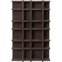 Ferm Living Tilem Seinähylly 4x6 - Seinähyllyt Mdf Dark Oak - 1104272896