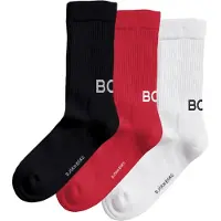 Björn Borg Classic Polyamide Crew Sock 3P - Multi/patterned - 41-45