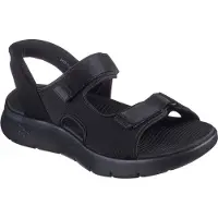 SKECHERS Men's Go Walk Flex Sandal-Easy Entry Black Sandaalit 44