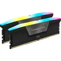 Corsair vengeance rgb 48gb 2x24gb ddr5 5200mt/s dimm unbuffered 38-38-38-84 xmp 3.0 black heatspreader rgb led 1.25v