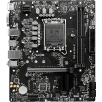 MSI - Emolevy - micro-ATX - LGA1700-asennuspaikka - H610-piirisarja - USB 3.2 Gen 1 - Gigabit LAN - sisäinen grafiikka (CPU tarvitaan) - HD Audio (...