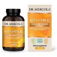 Dr. Mercola - Vitamiini E (90 kapselia)