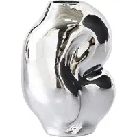HK Living Gleam maljakko small Chrome