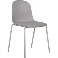 Ebuy24 Tuoli - - Madalen - 2 pakkausta - Teräs - Polyesteri - Skandinaavinen tyyli