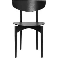 Ferm Living Herman Ruokapöydän tuoli Wood - Black
