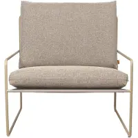 Ferm Living Desert nojatuoli Cashmere-Dark sand